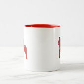 Rotes Pferd Tasse (Mittel)