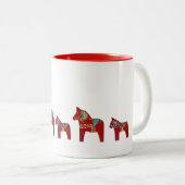 Rotes Pferd Tasse (VorderseiteRechts)