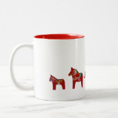 Rotes Pferd Tasse (Links)