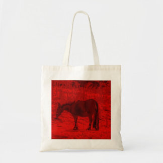 Rotes Pferd Tragetasche