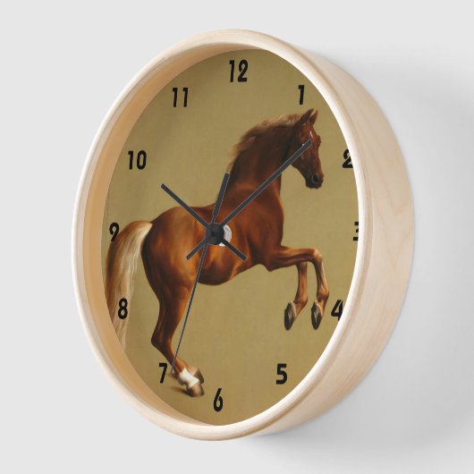 ROTES PFERD UHR (Winkel)