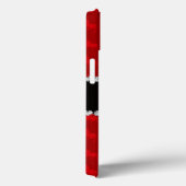 Rotes Pferdemuster mit personalisiertem Namen Case-Mate iPhone Hülle (Rückseite / Rechts)