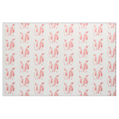 Rotes Pinguin-Gewebe Stoff (Fat Quarter (45,7 x 55,9 cm))