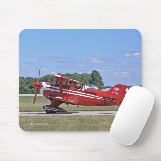 Rotes Pitts-Mousepad Mousepad (Mit Mouse)