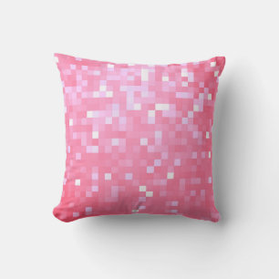 Rotes Pixel-Kissen Kissen