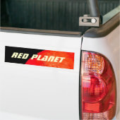 Rotes Planeten-Steigen Autoaufkleber (Auf Lkw)