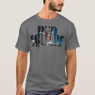 ROTES PLATZ T-Shirt