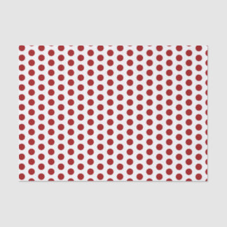 Rotes Polka-Dot-Papier Seidenpapier