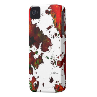 Rotes Psy 4GS iPhone 4 Cover