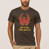 rotes Pyre fireT T-Shirt (Vorderseite)