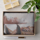 Rotes Quarter Pferd Seidenpapier (Geschenk)