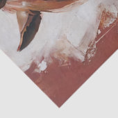 Rotes Quarter Pferd Seidenpapier (Detail)