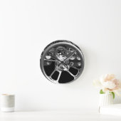 Rotes Rad Runde Wanduhr (Zuhause)