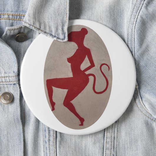 Rotes Ratten-Button Button (Beispiel)