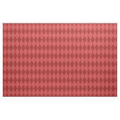 Rotes Rauten-Muster-Gewebe Stoff (Fat Quarter (45,7 x 55,9 cm))
