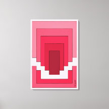 rotes Rechteck Abstrakt