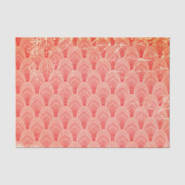 Rotes Retro Seidenpapier