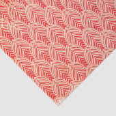 Rotes Retro Seidenpapier (Ausschnitt)