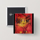 ROTES RIBBON BUTTON (Vorne & Hinten)