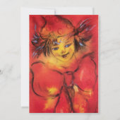 ROTES RIBBON EINLADUNG (Rückseite)