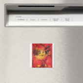 ROTES RIBBON MAGNET (In Situ (Geschirrspüler))