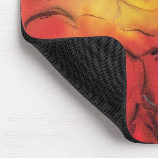 ROTES RIBBON MOUSEPAD (Ecke)