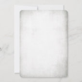 Rotes Ribbon Pinecone PIne Tree Holly Berry Party Einladung (Rückseite)