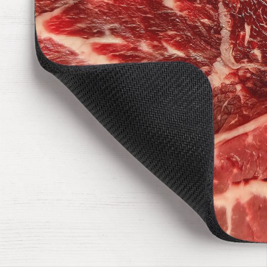 Rotes Rindfleisch Mousepad (Ecke)