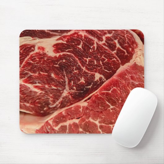 Rotes Rindfleisch Mousepad (Mit Mouse)