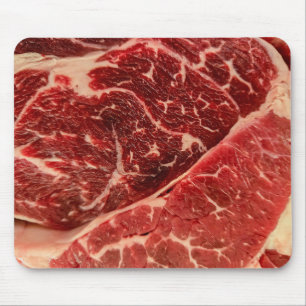 Rotes Rindfleisch Mousepad