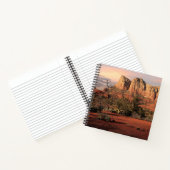 Rotes Rock Country Notizblock (Innenseite)