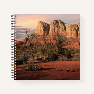 Rotes Rock Country Notizblock