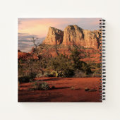 Rotes Rock Country Notizblock (Rückseite)