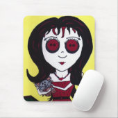 ROTES RONAMO MOUSEPAD (Mit Mouse)
