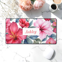 Rotes Rosa Blumen-Wasserfarbe