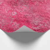 Rotes rosa einwickelngeschenk-Papier Geschenkpapier (Ecke)