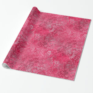 Rotes rosa einwickelngeschenk-Papier Geschenkpapier