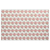 Rotes, rosa, florales, nahtloses Muster Stoff (Yard (91,4 cm))