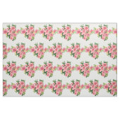 Rotes, rosa, florales, nahtloses Muster Stoff (Fat Quarter (45,7 x 55,9 cm))