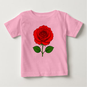 Rotes-Rosen-Baby-T-Shirt Baby T-shirt
