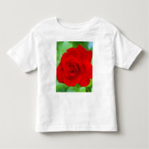 Rotes Rosen-Shirt