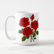 Rotes Rosenbouquet