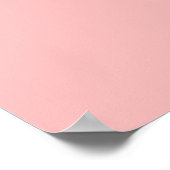 Rotes Rosenposter Poster (Ecke)