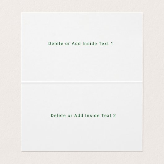 Rotes Rotes Blau  Visitenkarten (Innenseite Aufgefaltet)