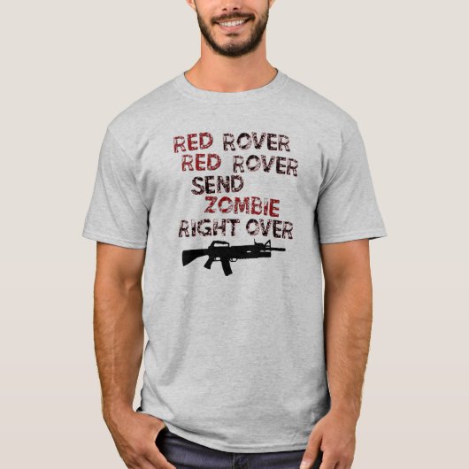 Rotes Rover T-Shirt (Vorderseite)
