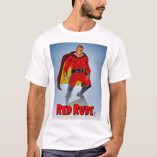 Rotes Rube T-Shirt (Vorderseite)