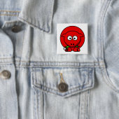 Rotes Schaf Button (Beispiel)