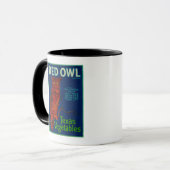 Rotes Schälpflanzchen Tasse (Vorderseite Links)