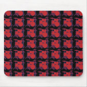 Rotes Schlagzeug Mousepad (Vorne)