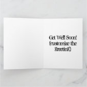 Rotes Schmutz-Fahrrad Karte (Innenseite)